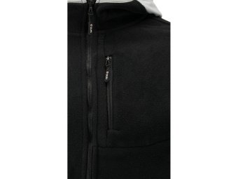 Худі флісовий з поліестеру YATO розмір S, сіро-чорний, 5 кишень [20]