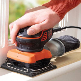 Шлифмашина вибрационная BLACK+DECKER KA450