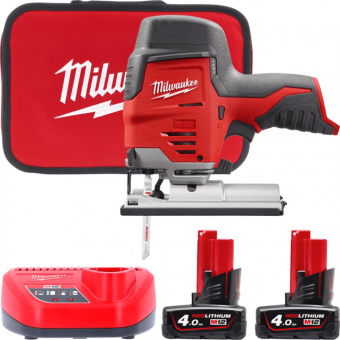 MILWAUKEE Пила лобзиковая аккумуляторная M12 JS-402B (Li-Ion4Ач) | 4933441700