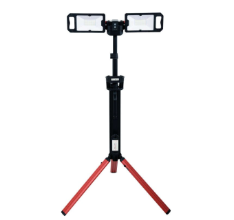 YATO Прожектори 2 шт. 2828 SMD-діодні YATO: акумул. 4,7 В, 500-5000 Lm, на штативі h= 95-140 см  | Y