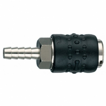 ANI Spa Разъём б/с 17/E D.10, тип "мама", соед. "ёлочка" под резиновый шланг с внутр. Ø10мм, обрезин