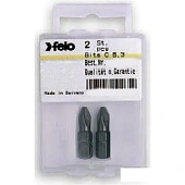 Бита FELO PH1/PH2х25 мм, 1/4, С 6,3, ВОХ (2 шт.) (02201236)
