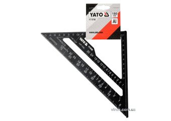 YATO Кутник теслярський алюмінієвий YATO 180 мм  | YT-70786