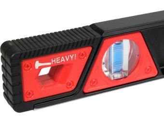 Рівень ударостійкий з магнітами YATO: L= 60 см. 3 капсули в алюмінієвому корпусі, 2 ручки [20]