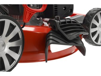 Газонокосарка бензинова YATO з приводом: 4,5кВт, ширина різання: Ø= 56 см, травозбірник- 62л