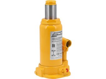 Домкрат гідравлічний cтовбцевий STHOR; F= 8 т, роб. висота- 200- 385 мм [5]