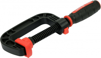 YATO Струбцина з гвинтовим затискачем з нейлона YATO, тип "С", 50 мм, глиб- 45 мм  | YT-64183