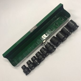 Набор ударных головок TOPTUL 1/2" 10-24мм 10ед. GDAD1001