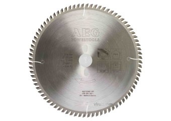 Диск пиляльний по алюмінію і пластику AEG : Ø= 254/30 мм, різ h= 3.2 мм, 80 зубів DW