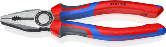 KNIPEX Плоскогубцы комбинированные 200 мм 03 02 200 | 03 02 200