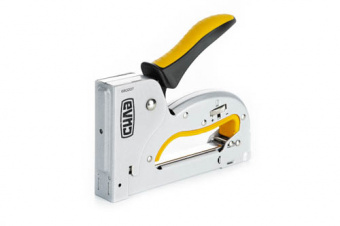 Степлер рессорный с регулировкой силы удара (для скобы 4-14мм) (стальной корпус) СИЛА