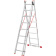 Драбина алюмінієва 3-х секційна Квітка PRO (3х8 сходинок) (110-9308)