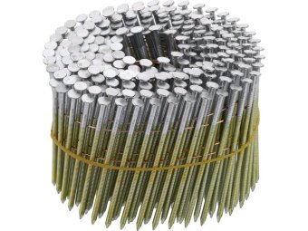 Цвяхи барабанні до пневматичного пістолета YT-09214 VOREL: L=80мм, Ø=2.8мм, кут 15-16˚, 3000шт [1]