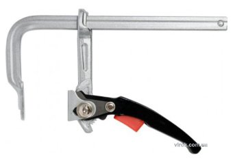YATO Струбцина з важільним затискачем, стальна, тип "F" YATO; l= 200 мм, h= 100 мм  | YT-63951