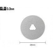 Лезвие OLFA ( ОЛФА ) RB28-10 дисковое 28мм 10шт (716510) (вместо C610301)