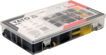 YATO Набір герметичних роз'ємів YATO для електричних контактів, розміри 1-6 PIN, 424 шт  | YT-06869