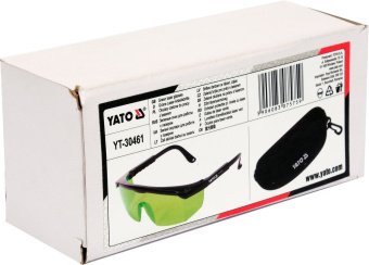 YATO Окуляри зелені YATO для роботи з лазерними приладами  | YT-30461