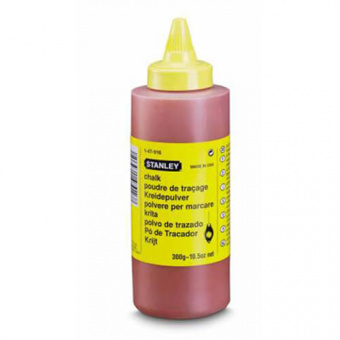 STANLEY 1-47-404 Пудра разметочная 115г. красная 