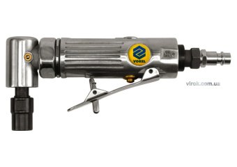 VOREL Шліфмашина пневматична кутова : Ø 1/4", патрон 6 мм  | 81110