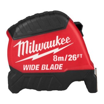 MILWAUKEE Рулетка WIDE BLADE (Gen2), 8м/26фт (35мм)