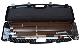 AWTOOLS Набір шпателів TYTAN 250,400,600,800,1000мм,валик ,тримач .телескоп.ручка 0,8-1,4м ,у валізі