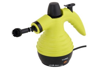 LUND Пароочисник мережевий : 1 кВт, ємність- 350 мл, макс. t= 110 °С, 10 насадок  | 67200