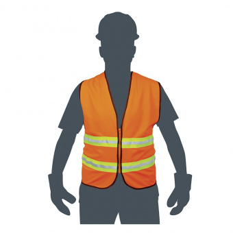 TRUPER CHS-600N Жилет сигнальний, оранжевий 3/4