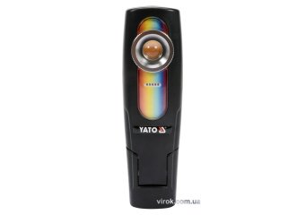 YATO Світильник переносний для підбору кольорів, світлодіодний 5Вт YATO Li-Ion акумулят. з зар.-220В