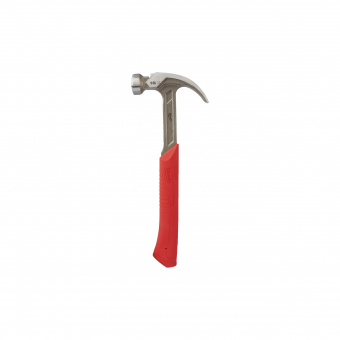 MILWAUKEE Стальной молоток с закругленным гвоздодером 16 унций/450 грамм (1 шт) | 4932478655