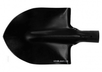 VIROK Лопата штикова (чорна) без держака №1 | 148015           