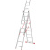 Драбина алюмінієва 3-х секційна Квітка PRO (3х9 сходинок) (110-9309)
