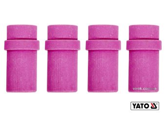 Форсунки піскоструйні до камери YT-55840 YATO : сопла Ø= 4, 5, 6, 7 мм, 4 шт. [20]