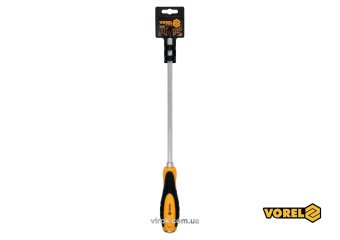 VOREL Викрутка хрестова ударна з 6-гранним стержнем : PH3 х 250 мм, HRC 38-46, Cr-V(DW) | 62178