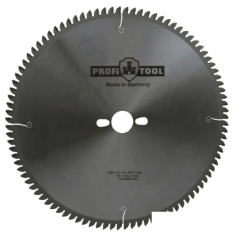 Диск пильный по алюминию 305х3.2х2.5х30 мм, Z=96, форма зуба TFneg, поперечный рез PROFITOOL