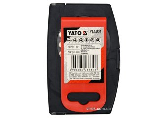 YATO Набір насадок викруткових YATO з тримачем : 1/4", 32 шт.  | YT-04622