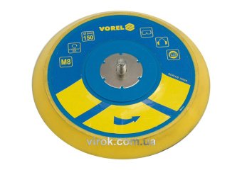 VOREL Круг полірувальний для пневмошліфмашинки Ø=150мм  | 81115