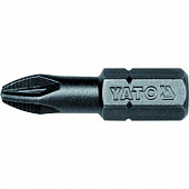 YATO Насадка викруткова YATO : "Pozidriv" PZ2 x 25 мм. HEX 1/4". 50 (Уп/Шт.)  | YT-7811