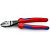 KNIPEX Кусачки боковые особой мощности фосфатированные, черного цвета 200 мм 74 22 200 | 74 22 200