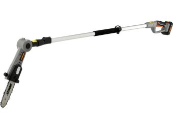 Сучкоріз ланцюговий акумулят на телескоп тримачі 214-274см STHOR Li-Ion 20 В 2 АГод, шина l=20см [2]