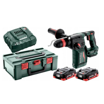 Акумуляторний перфоратор Metabo KH 18 LTX BL 24 Q (2х18 В, 4 А*год, 2.2 Дж) (601714800)