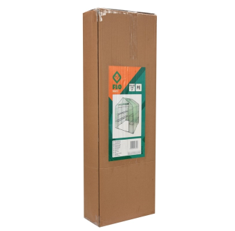 FLO Міні-теплиця присадибна складана , 8 полиць, 143х 143х 195 см з плівкою ПВХ  | 90031