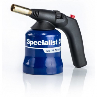 Specialist+ Комплект пальник газовий з п'єзопідпалом, + 4 газових балони по 190 гр, Бутан | 68-002KI