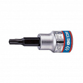 KING TONY Насадка (бита) торцевая 3/8", TORX, T40, L = 50 мм, с отверстием | 302740