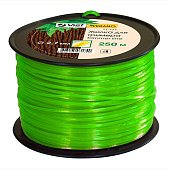 Жилка для тримера, квадрат 250м, 2,7мм, в бобіні VERANO | 71-773