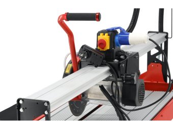 Плиткоріз настільний від мережі 230 В YATO 1500 Вт, диск Ø= 250/25 мм, глиб. різу 50мм/90°- 37мм/45°