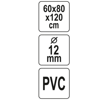 FLO Теплиця-міні присадибна , 60х 80х 120 см з ПВХ  | 90003