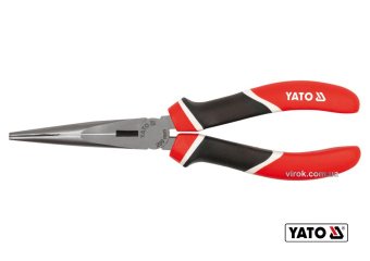 YATO Щипці видовжені плоскі YATO : CrV, L= 200 мм  | YT-1944