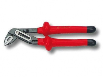 BAHCO 2619V-250 Клещи переставные 250 мм до 1000В; захват до 30 мм (плоские заготовки, трубы).