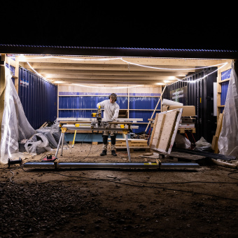 SCANGRIP Светильник для стройплощадки IP65 переносной 25 метров 20 000 lumen ROPE LIGHT | 03.5815