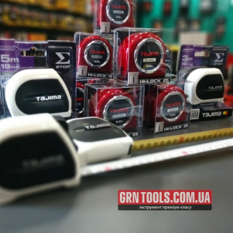 TAJIMA Рулетка Premium Sigma Stop, SS950MGLB - 5м/19мм